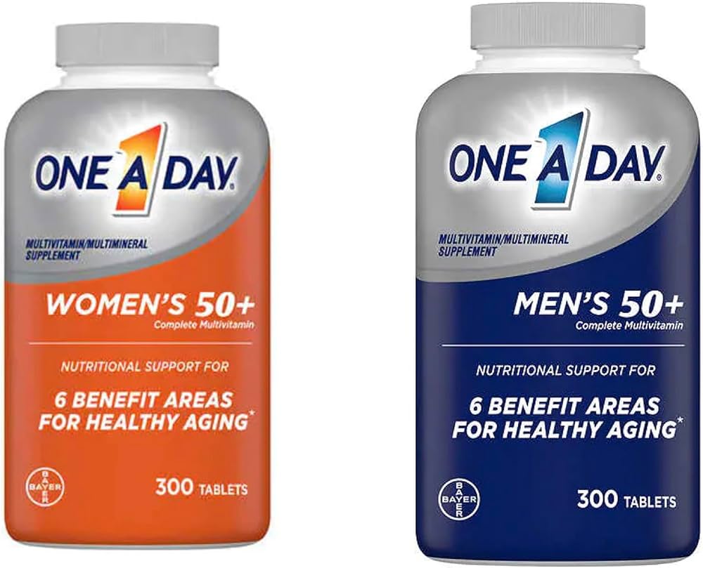 One A Day +50   Hombre y  Mujer Pack