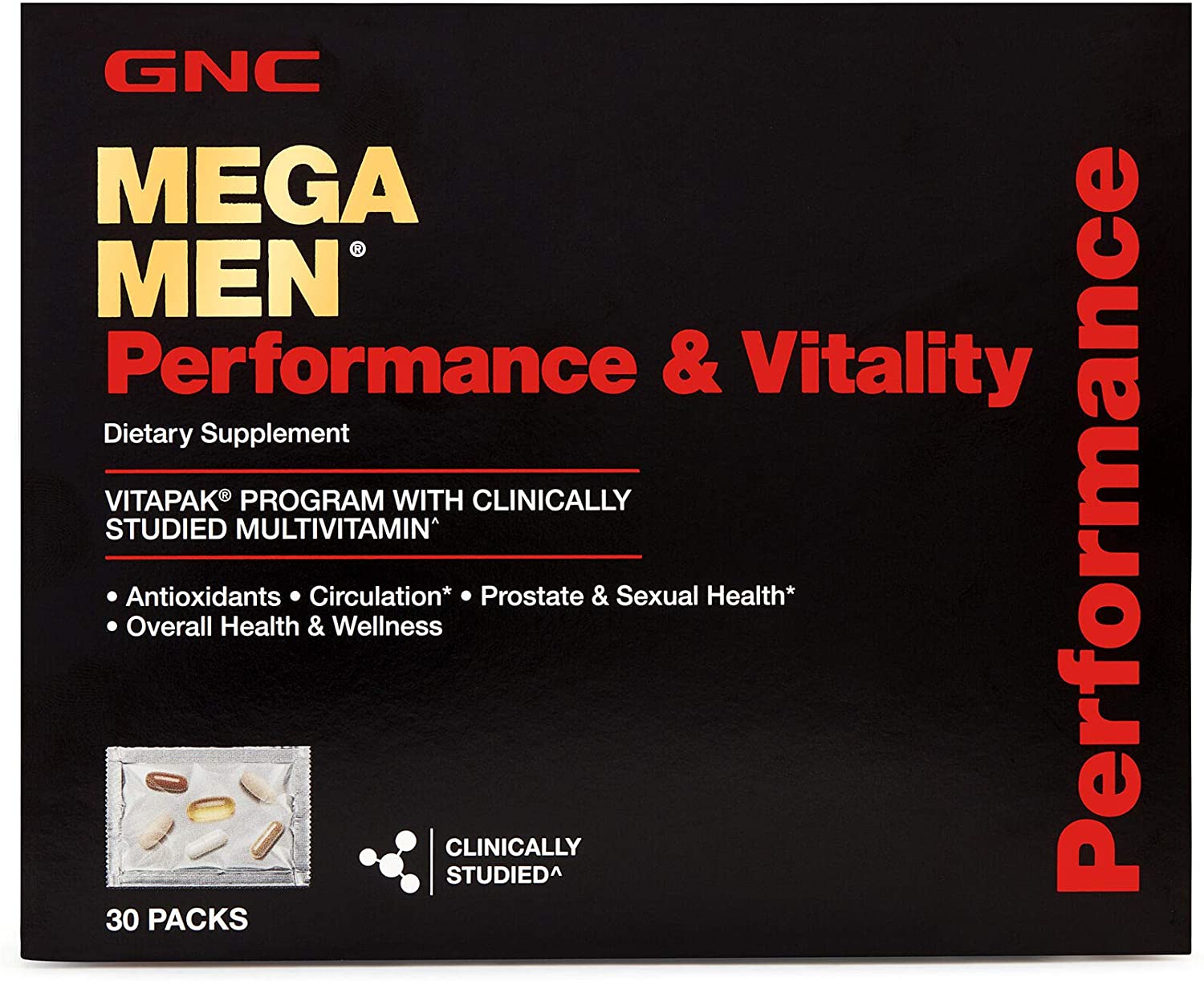 Mega Men Performance & Vitality - Mundo Vitaminas
