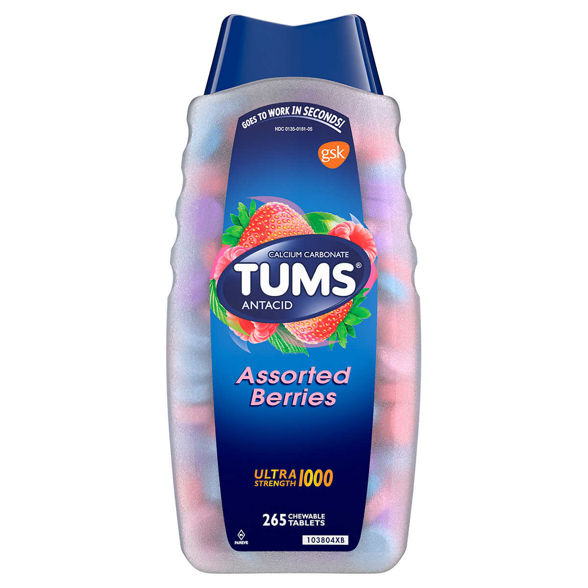Tums Antiacid ( 265 Masticables )