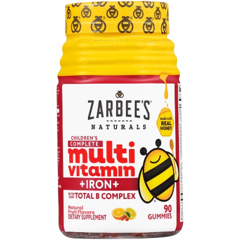 Zarbee's Multivitamin + Iron