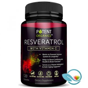 Resveratro +Vitamin C  ( 120 Capsulas )