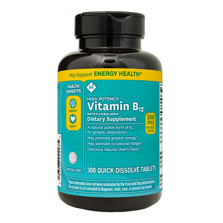 Vitamina B12 Sublingual 5000 Mcg (300 U)