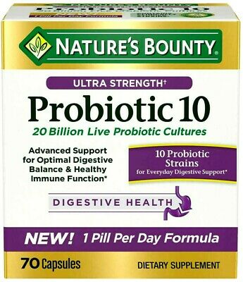 Nature's Bounty Probiotic 10 ( 70 Capsulas )